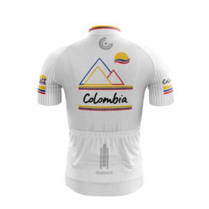 Jersey ciclismo Colombia Inspired blanco