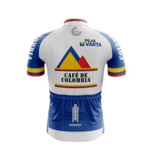 Jersey ciclismo Café de Colombia retro 1984