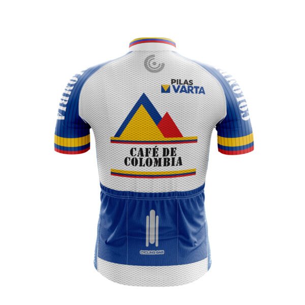 Jersey ciclismo Café de Colombia retro 1984 - Image 2