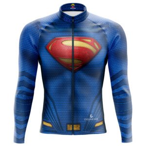 Jersey ciclismo Superman Manga Larga