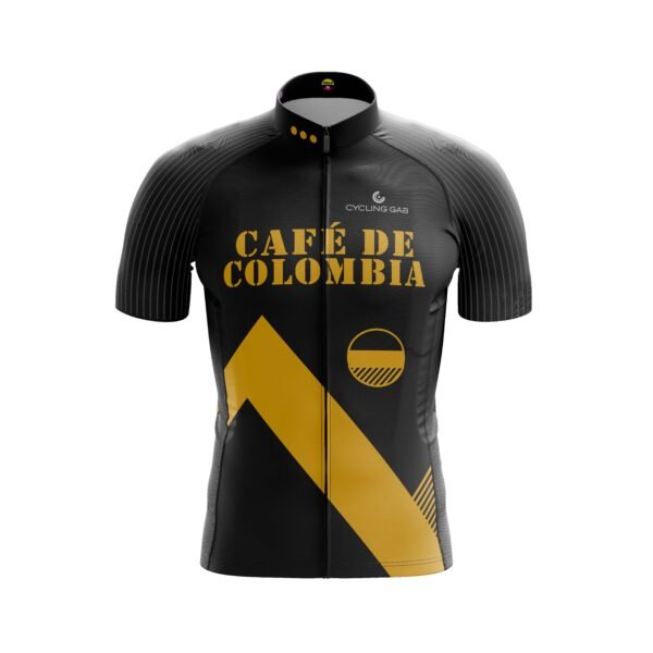 Jersey ciclismo Café de Colombia negro