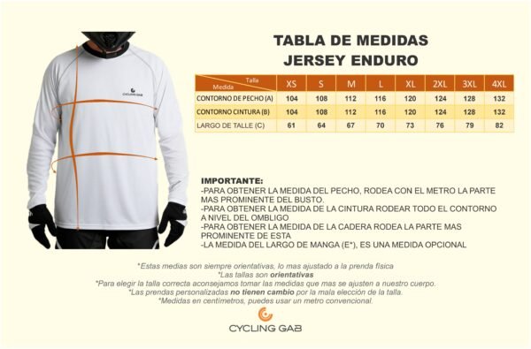 Jersey Enduro MTB Team Alpino Bike 2025 - Image 5