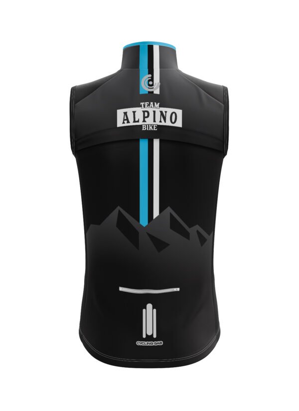 Chaleco ciclismo Alpino Negro - Image 3