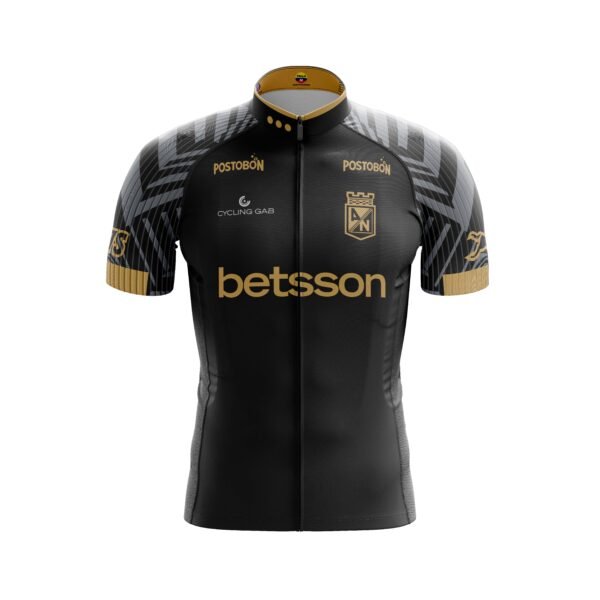 Jersey de ciclismo Atlético Nacional 2025 negro