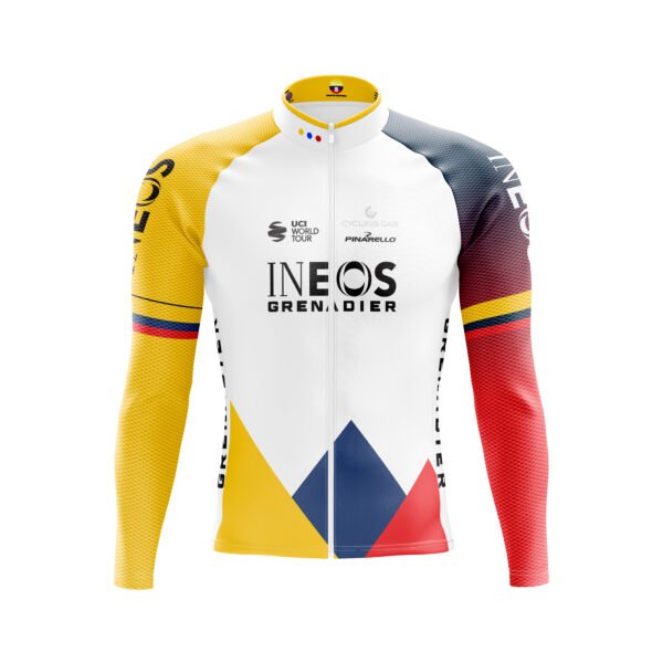Jersey de ciclismo Campeón Colombia 2025 Ineos Grenadier (Egan Bernal) - Image 3