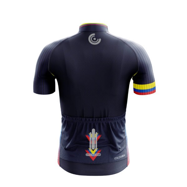 Jersey ciclismo Colombia azul oscuro - Image 2