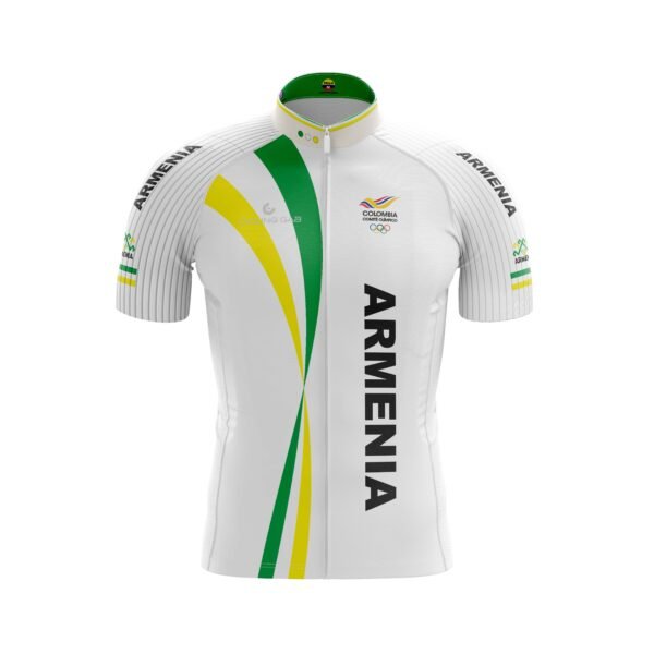 Jersey ciclismo Armenia blanco