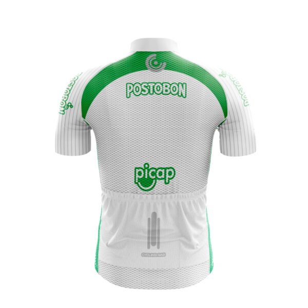 Jersey ciclismo Atlético Nacional blanco - Image 2