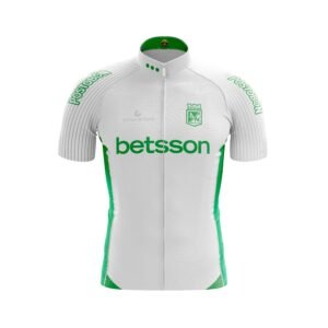 Jersey ciclismo Atlético Nacional blanco