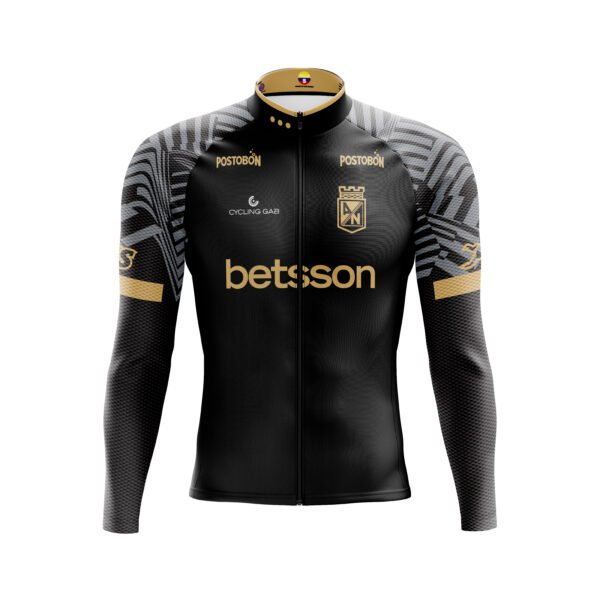 Jersey de ciclismo Atlético Nacional 2025 negro - Image 4