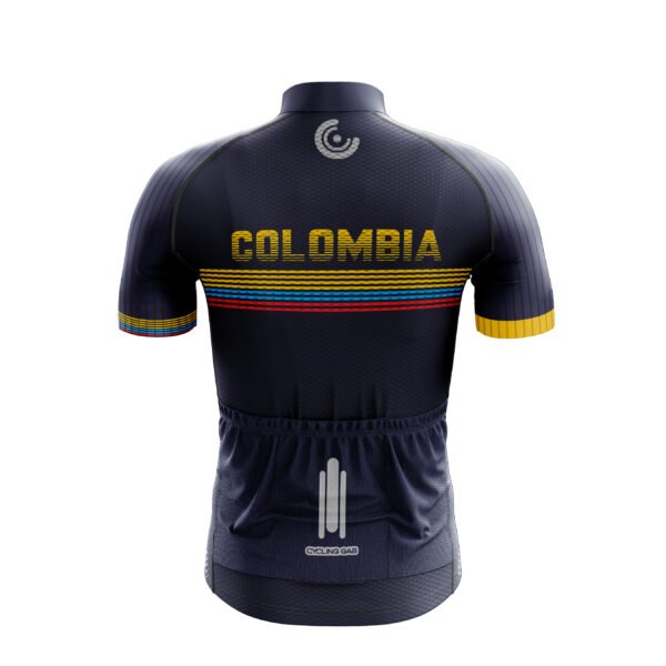 Jersey ciclismo Colombia azul oscuro 2025 - Image 2