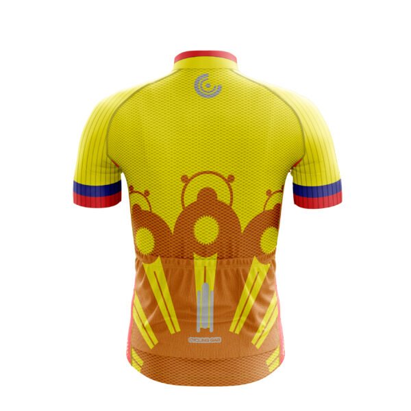 Jersey ciclismo Colombia amarillo 2024 - Image 2