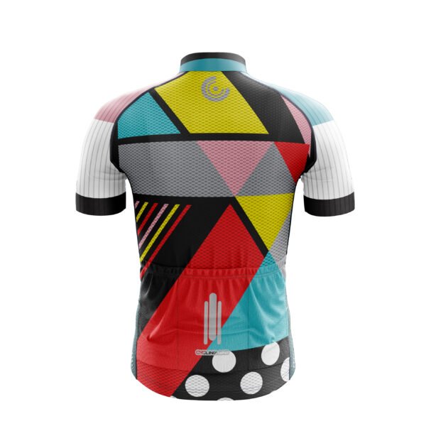 Jersey ciclismo geométricos colores - Image 2