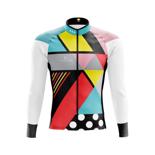 Jersey de ciclismo Geométricos Colores - Image 3