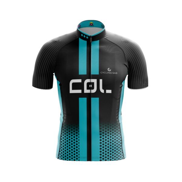 Jersey ciclismo Col Azul y Negro