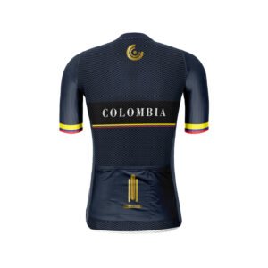 Jersey de ciclismo PRO Colombia azul oscuro