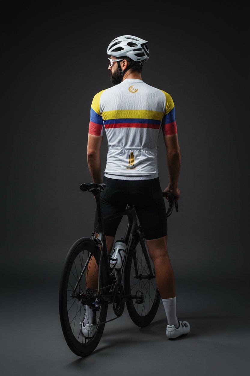 Jersey de ciclismo Campeón de Colombia Ruta 2026 (Egan Bernal) - Image 4