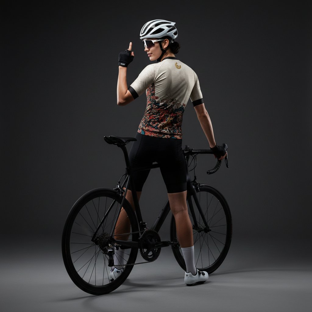 Jersey de ciclismo PRO mandalas colores clásicos - Image 4